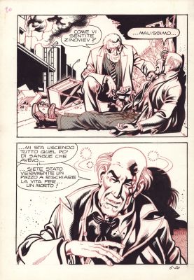 Magnus | Vacanza a Zahlé [Lo Sconosciuto #6] tav. 020 | Krazy Art Gallery