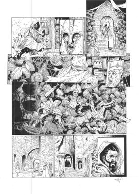 Pellet Philippe | Planche Originale 40 de Sheïd Le piège de Mafate | Galerie Napoléon