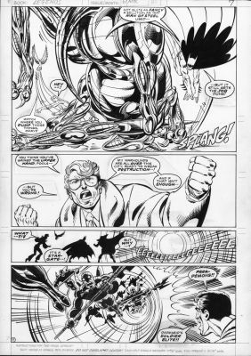 John Byrne | Byrne, John - Legends #6 Pg 7, Changling & First Revived Jla Team Batman, Shazam, Black Canery | Cool Lines Art