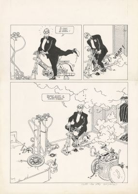 Van Den Boogaard | Léon-la-Terreur : A plein régime | Galerie Champaka