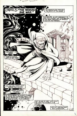 Chris Marrinan Dell Barras | Champions #4 P 1 Splash (Dr Strange’s Cousin: Doctor Arcane Flies Through Another Dimension!) 1986 | Romitaman