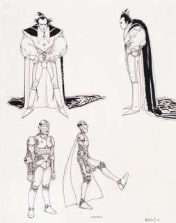 Moebius (1938_2012) | Sans titre Encre de Chine, mine de plomb et rehauts... | Tessier Sarrou