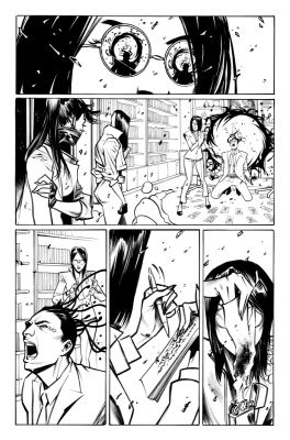 Juan Castro | Batgirl Issue 18 Page 07 | ComiConArt