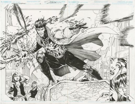 Jim Lee, Scott Williams - Superman Spider-Man Page 6 And 7
