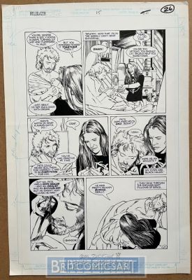 Mark Buckingham | Hellblazer 15 Pg 22 By Mark Buckingham & Richard Piers Rayner Issue 15 Page 22 | BritComicsArt
