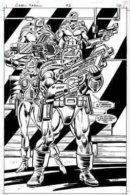 Jim Aparo, Mike Nasser | Green Arrow #96 P 10 Splash (Jim Aparo Inks!) 1994 | Romitaman