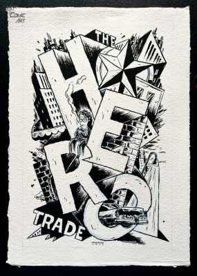 Manix Abrera | Hero Trade #1 Issue 1 Page Cover | Next Comic Art