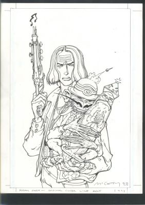 Brendan McCarthy | Great Brendan McCarthy Cover Art - Rogan Gosh: Star of the East - Signed Issue Rogan Gosh: Star of the East # 1 Page Cover | Koch Comic Art