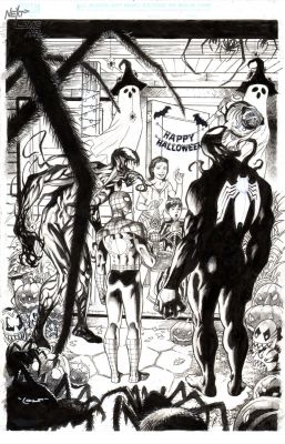 Lan Medina | Marvel Monster Spiders | Next Comic Art
