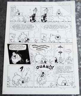 Dupa - Planche originale Ã  l’encre de Chine - Cubitus - Cubitus du meilleur Tonneau - (1972) | Catawiki