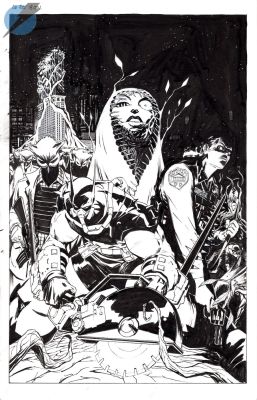Nick Dragotta - Absolute Batman Issue 18 Page Cover