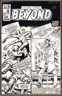 Steve Bissette Jim Valentino John Totleben | Bissette, Steve / John Totleben / Valentiono - 1963 #4 Cover - Alan Moore Tales From Beyond Ala Hulk & Dr Strange 1993 | Cool Lines Art