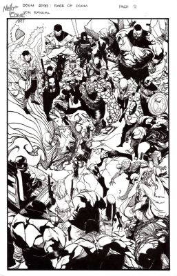 Von Randal | Doom 2099: Rage of Doom #1 Issue 1 Page 2 | Next Comic Art