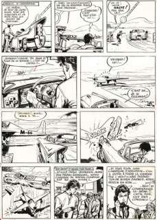 Jije | Valhardi, L’affaire Barnes, planche originale Ã … | Septimus