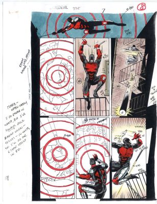 Christie Scheele Alexander Jubran Ande Parks | Daredevil - Color Guide Issue 338 Page 8 | Catskill Comics