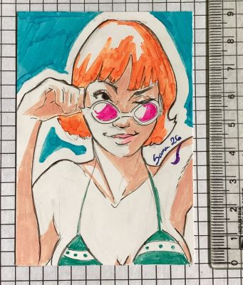 Samuel Silva | Nami One Piece - Personal Sketch Card | Raremarq (Buy It Now)