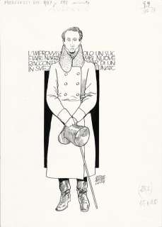 Micheluzzi, Attilio - original illustration for Il Giornalino no. 9 "Andersen" (1987) | Catawiki