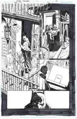 Leandro Fernandez | Batman Gotham By Gaslight a League For Justice Issue 03 Page 22 | Splash Page