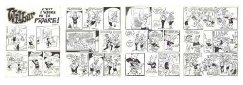 Lucques | "Wilbur: C’est l’heure de ta piqÃ¼re " Quatre planche.… | Art Richelieu