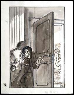 Manara, Milo - Dessin original signé "L’uccello del sole" | Catawiki