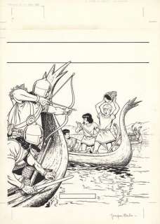 JACQUES MARTIN (1921-2010) - lot 60 - Alix - La tiare d‘Oribal