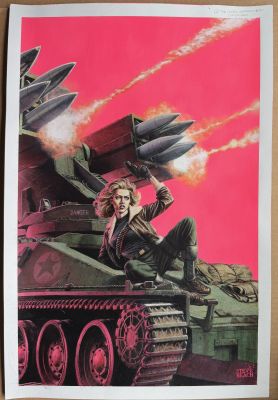 Steve Beach | G. I. Joe #326 Cover | Geoff M Art Sales
