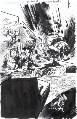 Jason Howard | Transformers (2023 Image) Issue 34 Page 13 | Splash Page