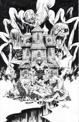 Maxi Dallo | Mad Dog Morgan Cover Issue Gn Page Ashcan Cover | Splash Page