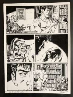 Simeoni, Gigi - original plate Dylan Dog no. 368 â€œIl Passo Dell’Angeloâ€ (2017) | Catawiki