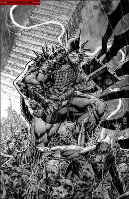Stephen Platt - Covers / Pinups Issue Absolute Batman # 23 Page Cover