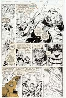 Uncanny X-Men #277 Page #9 Orignal Comic Art Jim Lee Scott Williams Marvel 1991 | eBay US (Buy It Now)