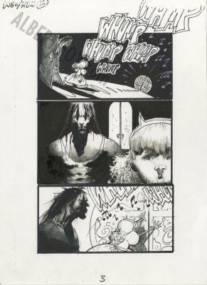 Sam Kieth | Lobo: Highway To Hell Issue 2 Page 3 | Albert Moy