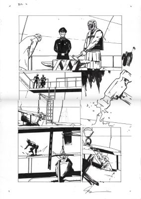 Jacob Phillips | The Peril of the Brutal Dark: an Ezra Cain Mystery Issue 05 Page 16 | Splash Page