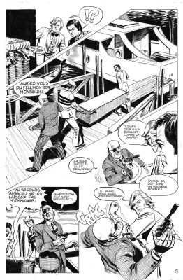 Marcello Rafael Carlo | Planche originale 7 AMICALEMENT VOTRE histoire courte - La Nuit de Venise - Pif 353 | Galerie Napoléon