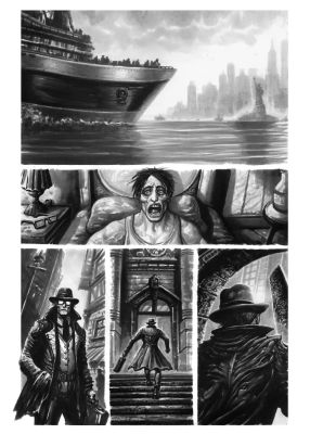 Clint Langley – Church of hell 7p13 | Berserker Art