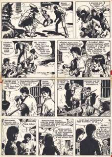 Jije | Valhardi, L’affaire Barnes, planche originale Ã … | Septimus