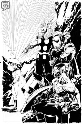 Whilce Portacio | Sentry 2 Cover - Variant | Panel Page Art