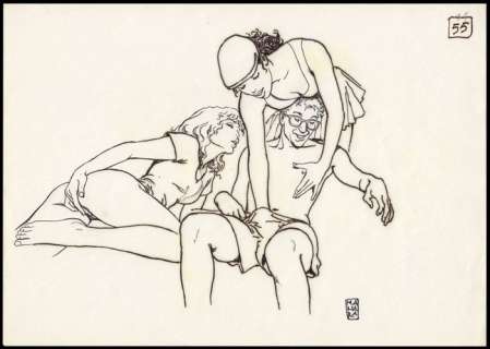 Manara, Milo - Planche originale - Kama Sutra | Catawiki