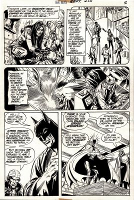 Dick Giordano, Irv Novick | Batman #235 P 4 (Historic Very Early Ra’s Al Ghul & Talia Al Ghul Story Page with Batman!) 1971 | Romitaman
