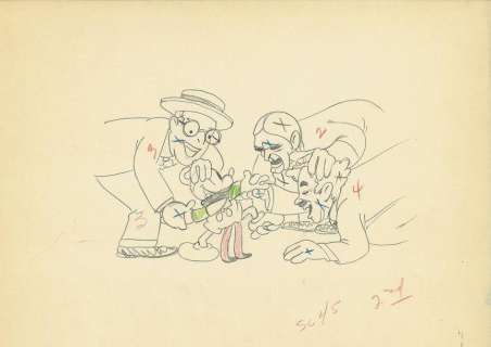 MICKEY’S GALA PREMIERE Studio Disney, 1933. Dessin d’animation de Mickey | Rossini