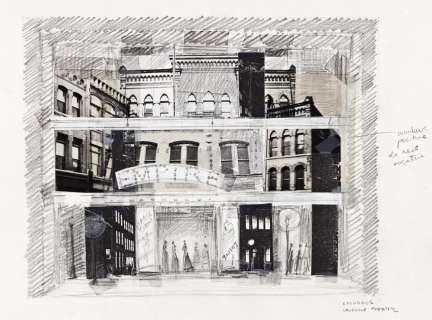 ADRIANNE LOBEL (1955-) "An American Tragedy. [METROPOLITAN OPERA / DREISER] | Swann Galleries