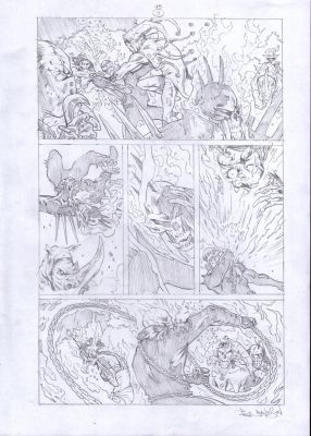 Paul Davidson – Ghost Rider – Spirits of Violence 5p11 | Berserker Art