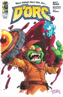 Charles Holbert, Jr | D’orc Sketch Cover | TDArt