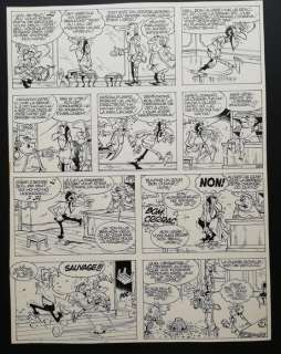 Remacle, Marcel - Planche originale (p.6A + p.B) - Le vieux Nick et Barbe Noire T.23 - Barbe Noire, Hercule et Cie - (1981) | Catawiki