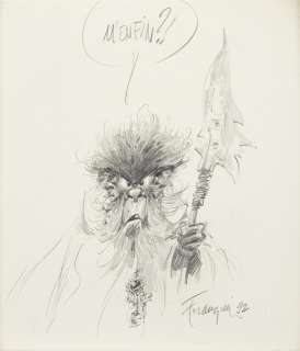 André Franquin (1924-1997) | "M’enfin?!" Opinel | Tajan