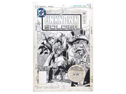 1982 Unknown Soldier #267 Cover Art, Joe Kubert | Weiss Auctions