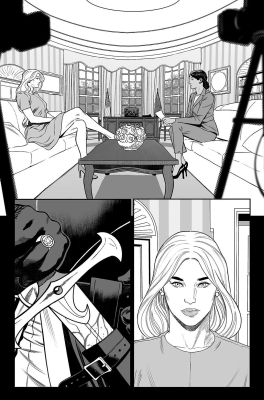Daniel Sampere | Wonder Woman #32 Page 02 | Black Diamond