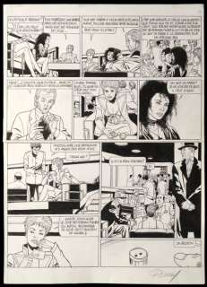 Renaud - Planche originale (p.12) - Jessica Blandy T.24 - Les Gardiens | Catawiki