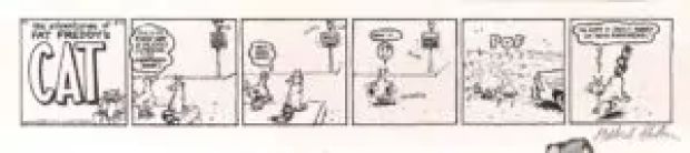 Gilbert Shelton | Fat Freddy’s Cat | La Galerie de la Bande Dessinée