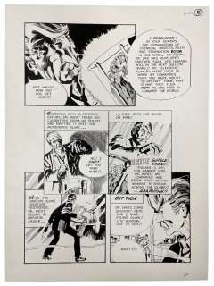 EERIE The Killer Slime Original Storyboard Production Comic Art | Los Angeles Estate Auction